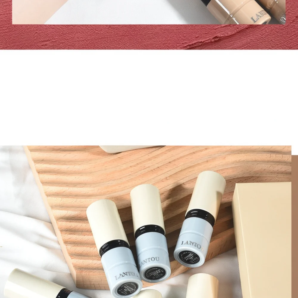 For LANTOU Mirror Watery Lipstick Set Hydrating Shine Finish Charming Lip Tint Long Lasting Professional Beauty Makeup