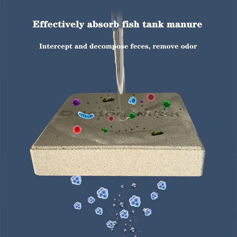 Aquarium Filter Media Bio Ceramic Brick Nano Biological Filter Block for Marine and Freshwater Fish Tank Filter System