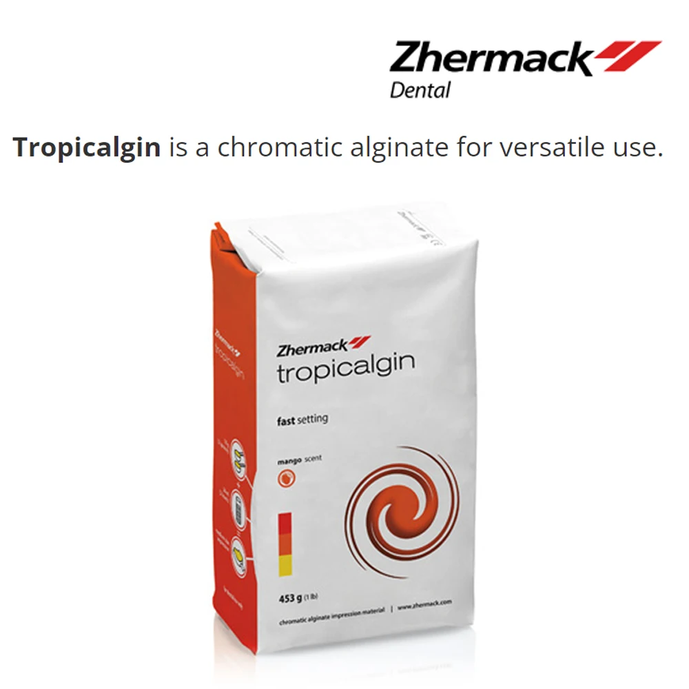 

Alginate For Dental Impression Zhermack Tropicalgin For Teeth Molding Model Material Chromatic Fast Zermack Dentistry Supplies