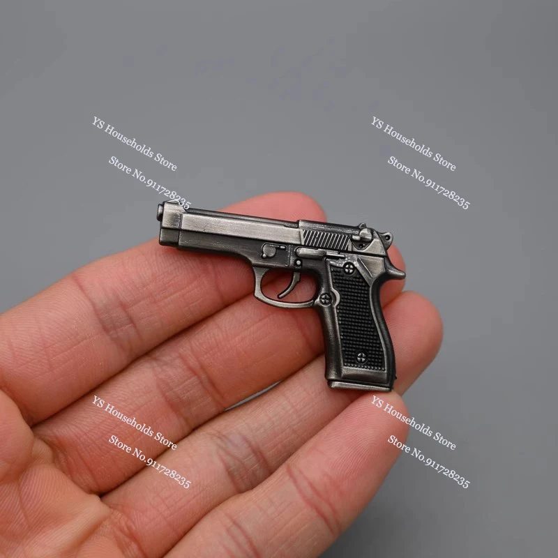 Mini soldat militaire statique, aigle du désert P92, roue gauche, modèle de pistolet, accessoires de jouets pour figurine d'action de 12 pouces, ornement de scène, 1/6