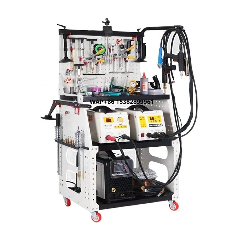 OKEAH 99EN Automatic Sheet Metal Repair Spot Welding Machine for Iron and Aluminum Car Body AC 220V 4S Workshop Use