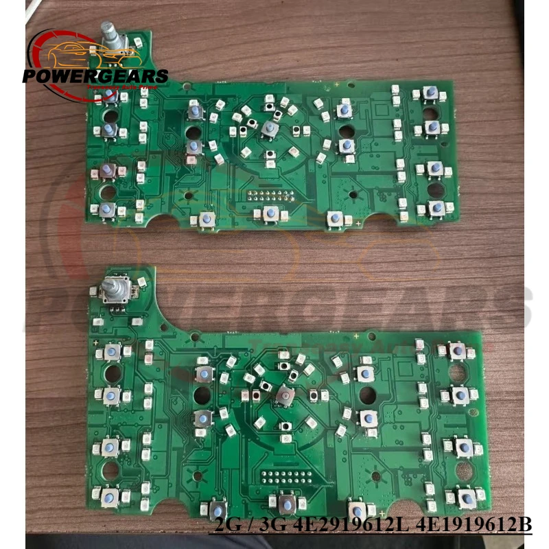 New 2G / 3G MMI Multimedia Interface Control Panel Circuit Board PVC Suit For Audi A8 S8 2003-2009 4E2919612L 4E1919612B