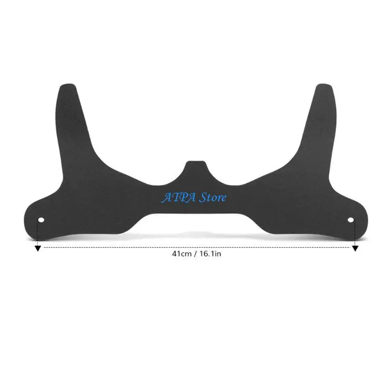 U13C Easy Install Motorbike Wind Deflector Forkshield Plastic Front Cover For Better Riders Experience And Weather Resistance