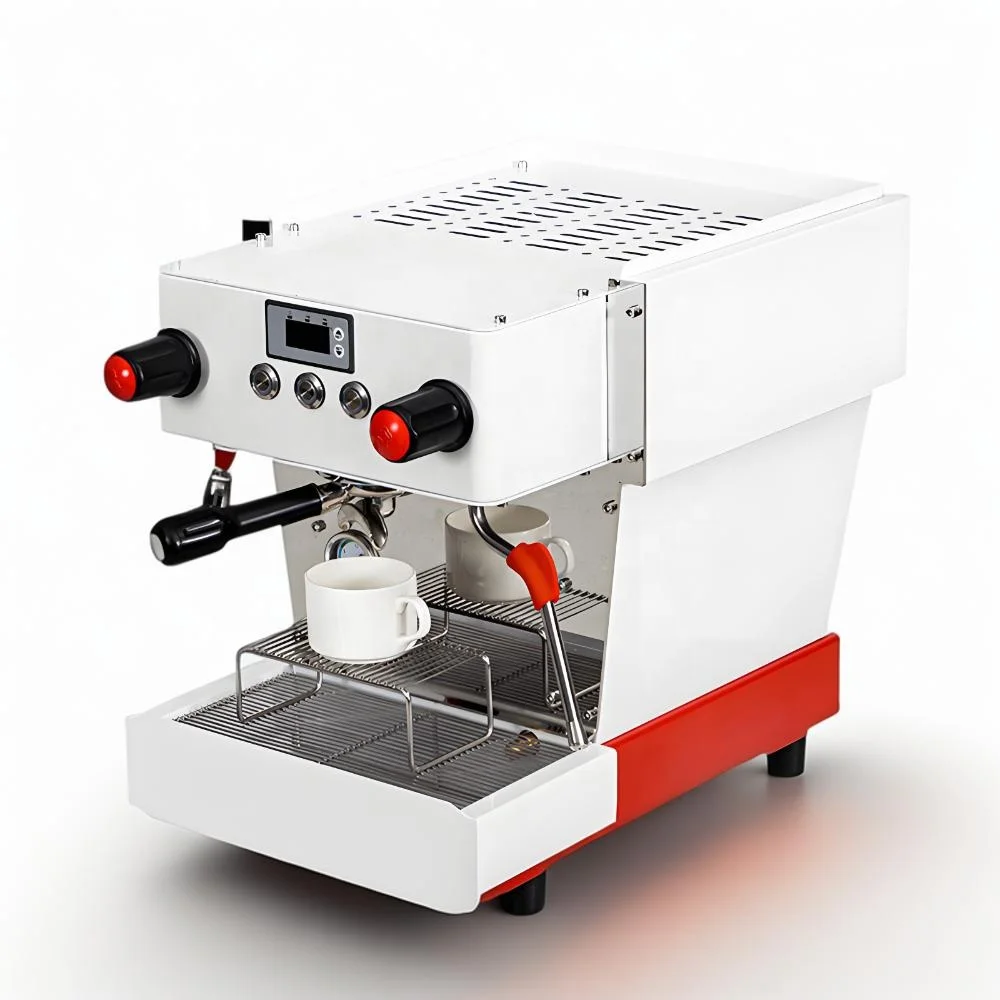 Discount hot sale！ New Arrival Commercial Rotary Pump Pre-soaking System Semi Automatic Espresso Electric Coffee Machine
