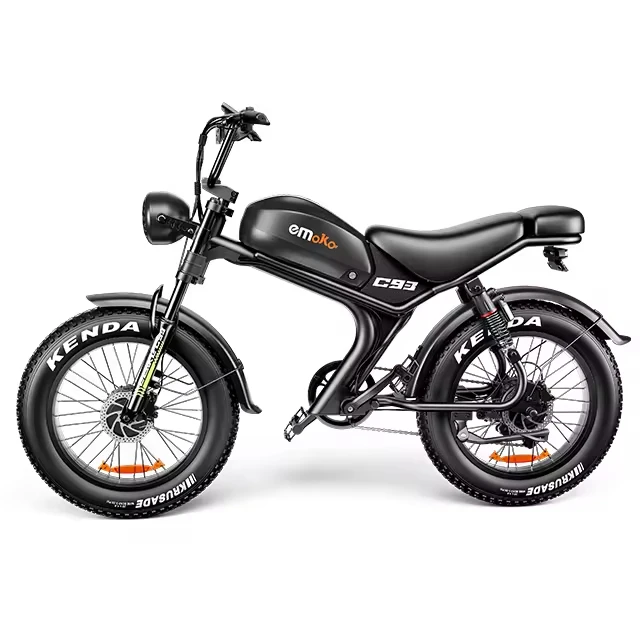 Adult Electric Bike C93 2000W Motor 48V23Ah Battery Dual Hydraulic Break E-Bike Max Speed 55km/h Aluminum Alloy Electric Bicycle image 4