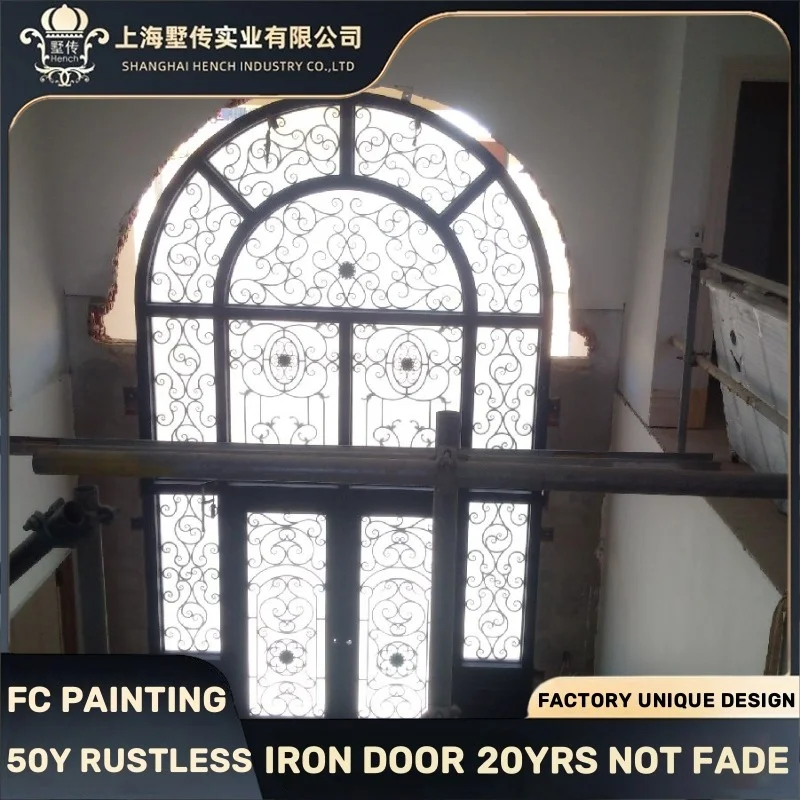 Maßge schneiderte schmiede eiserne Tür