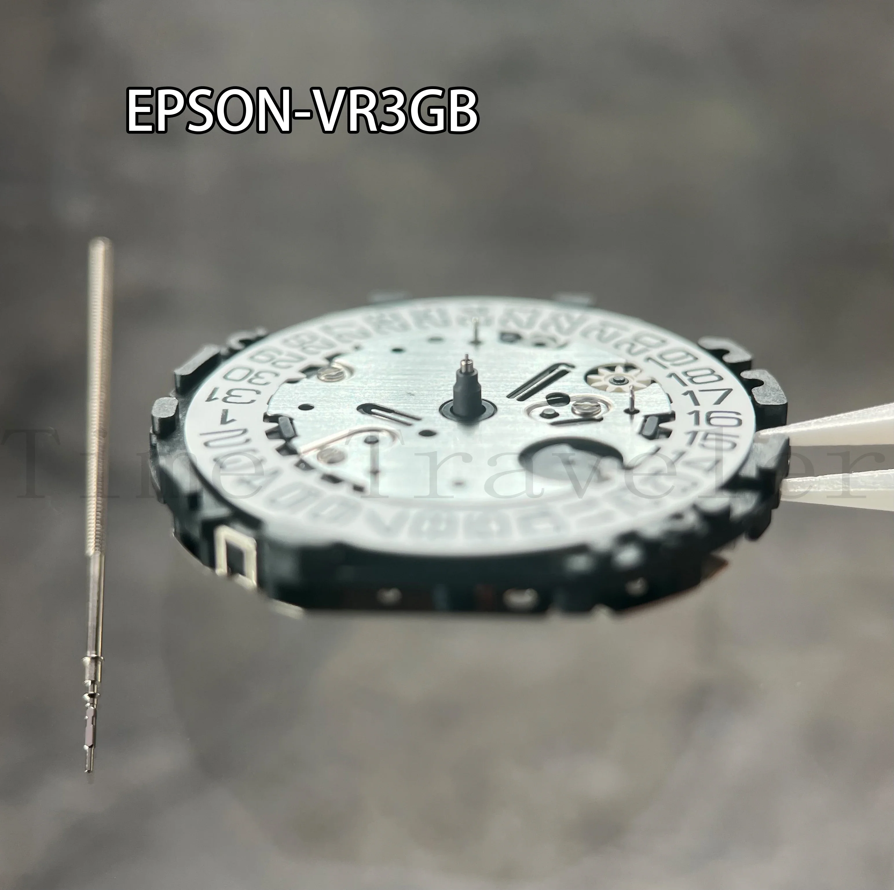 VR3G gerakan otot Chronograph VR3GB gerakan kuarsa 3.6.10 detik kecil Tanggal di 3:00