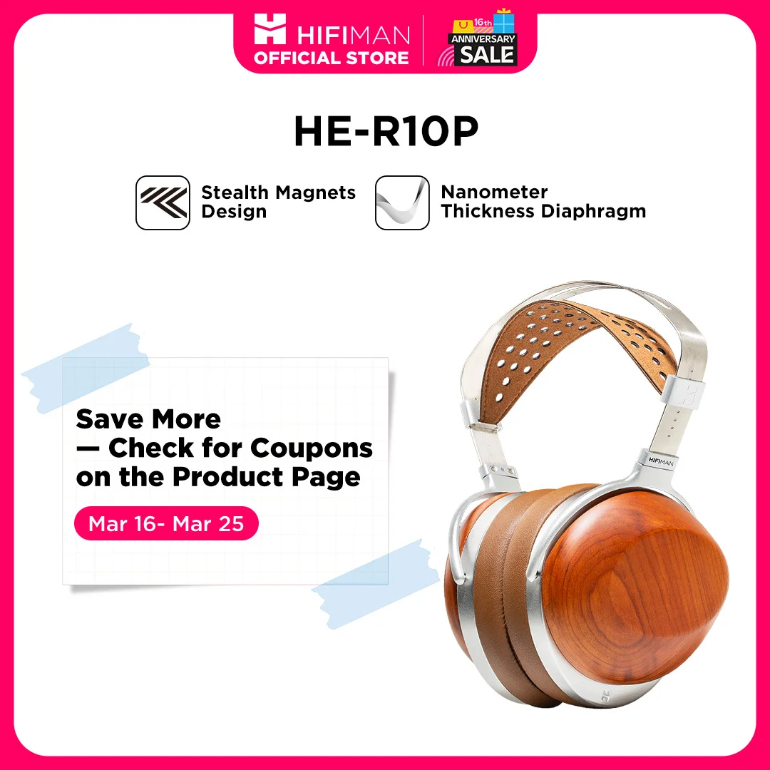 HIFIMAN HE-R10 Planar Version-Stealth Magnets