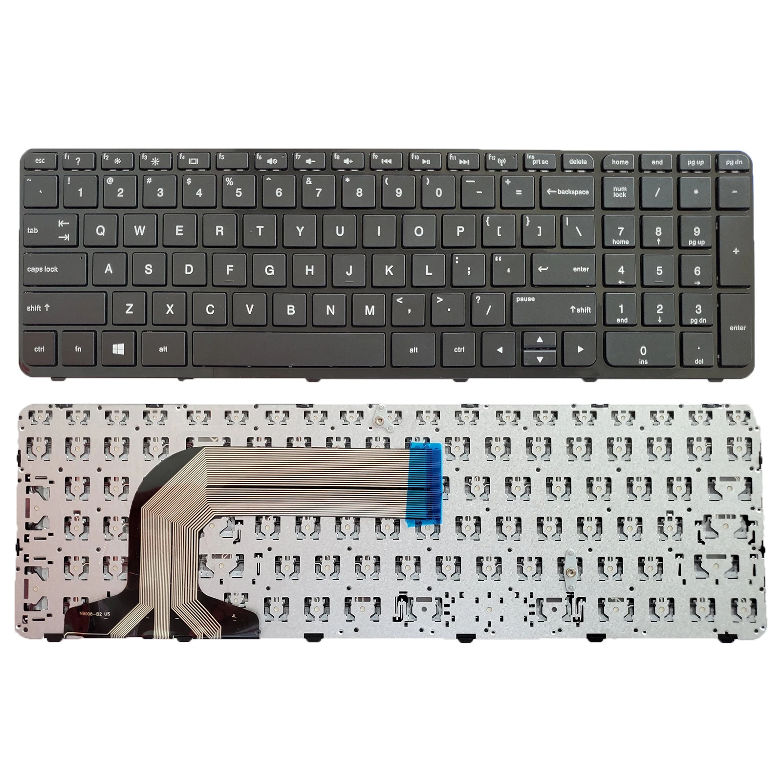 US Laptop Keyboard For HP Pavilion 17E 17-E 17-N 17Z-E 17-E000 17-E100 720670-001 725365-001