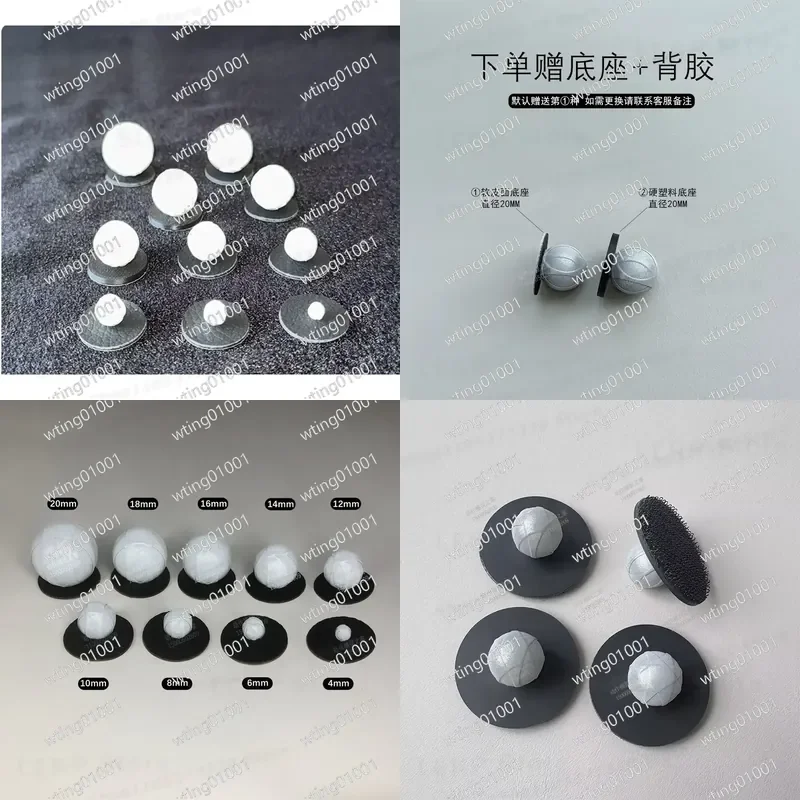 for Generic 4mm to 40mm M3 M4 Optical Tracking Spheres Infrared Motion Capture Reflective Markers Passive Marker Points for