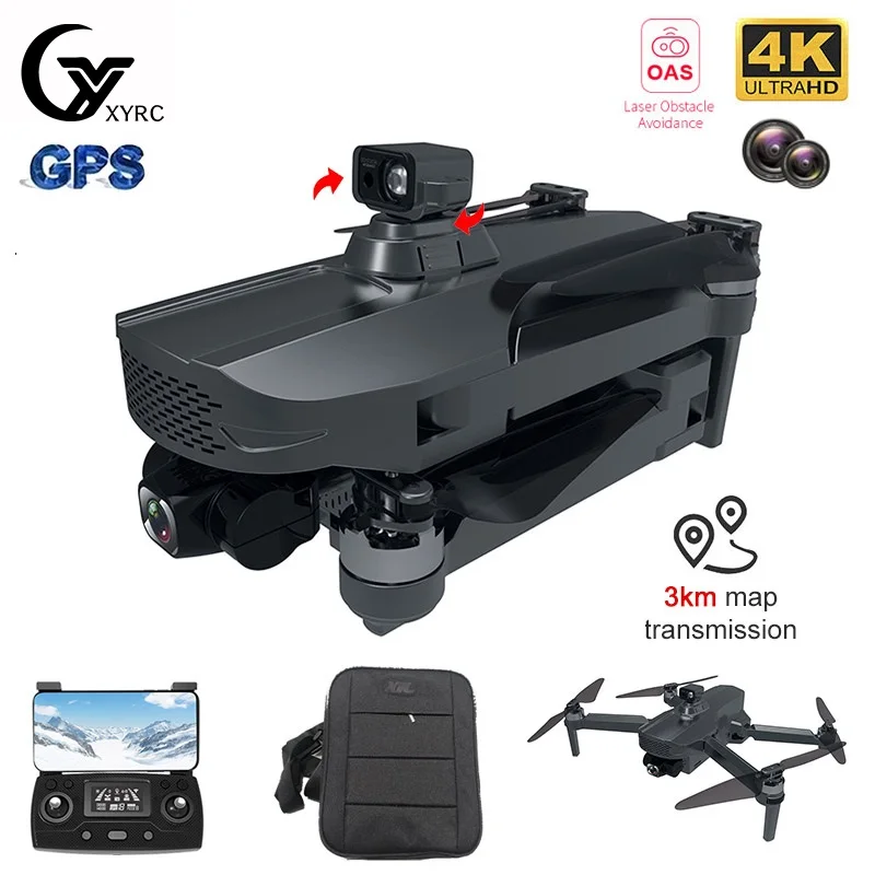 

2023 New 11 Pro/Max Drone 4K Professional Dual HD Camera Three-Axis EIS Gimbal Brushless Motor Foldable Quadcopter RC 3000km