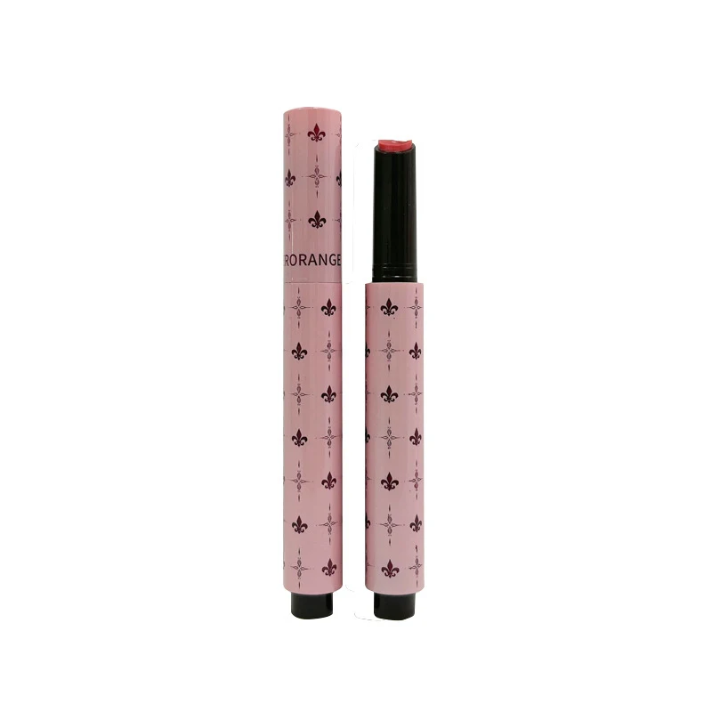 HERORANGE Solid Lip Gloss Shimmer Lip Jelly Pen Mirror Water Light Film-forming Non-Fading Moisturizing Lipstick