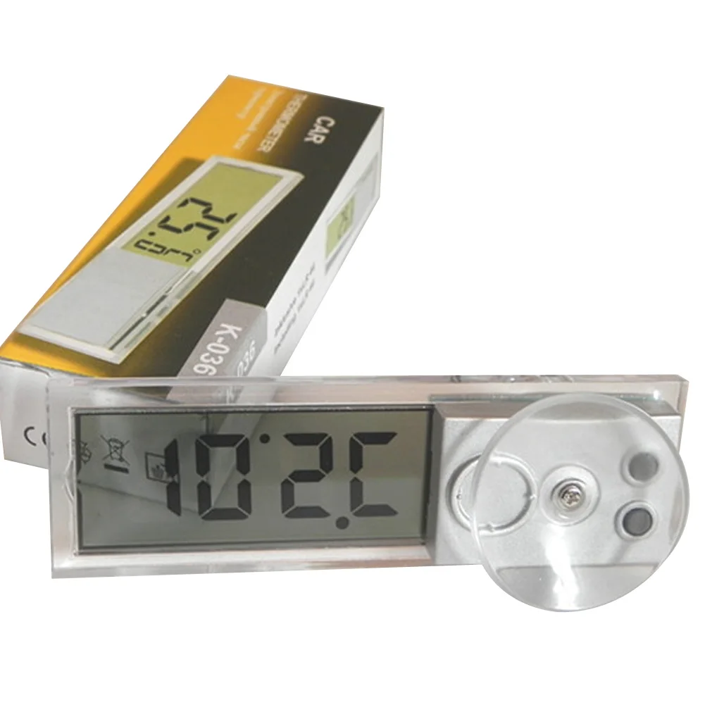 LCD Digital Thermometer Auto Window Outdoor Energy-saving Gauge Smart Digital Display Temperature Instruments Accessories