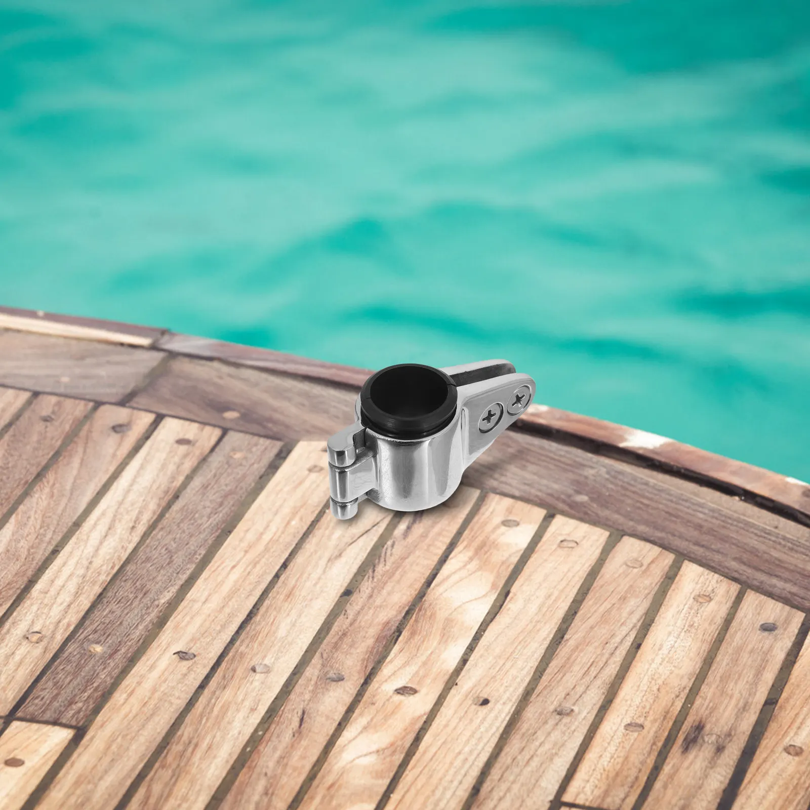 Marine Jaw Slide Stainless Steel Hinged Nylon Sleeve Boat Canopy Fitting Bimini Top Hardware Yacht Accessories