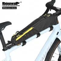 Rhinowalk Waterproof Bicycle Top Tube Bag Extra Large Storage for Mountain Road Bike Frame 18+ Inches