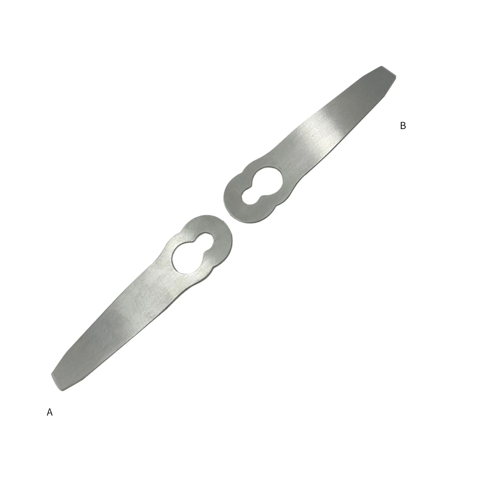 Lawn Mower Blades Stainless Steel Mowing Machine Blades 1.5mm Thickness Spare Knives High Strength for Stihl Polycut 2-2 FSA 45