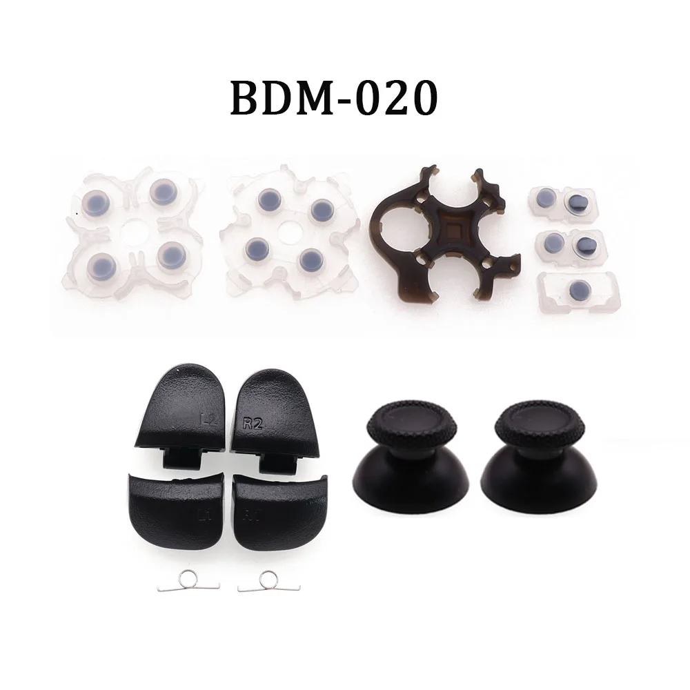 Für PS5 BDM-010 020 030 Controller L1 R1 L2 R2 Trigger Tasten Analog Stick Leitfähigen Gummi Reparatur für Dualsense V1 V2 V3