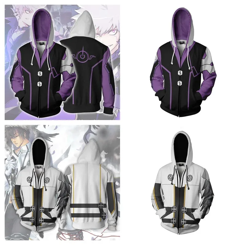 

Толстовки с капюшоном «Игра ELSWORD Raven» для косплея, толстовка с капюшоном Elsword, куртка на молнии, уличная одежда унисекс, пальто с капюшоном