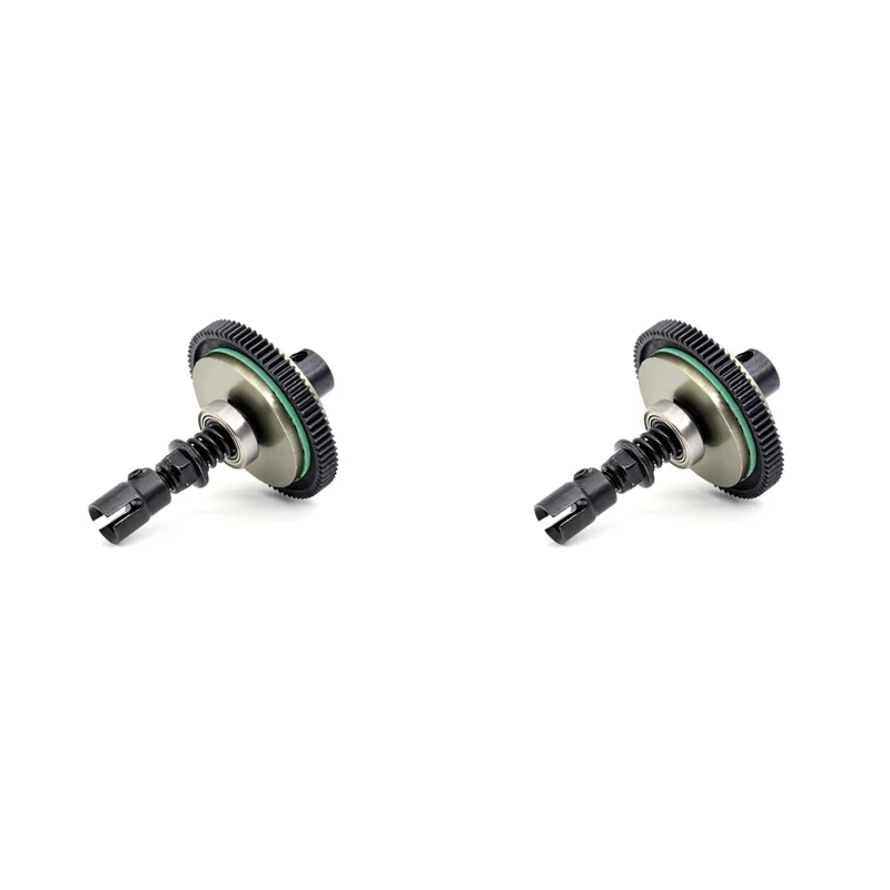 

2X CNC Slipper Clutch With 77T Main Gear 7509 For ZD Racing DBX-10 DBX10 1/10 RC Car Upgrade Parts Spare Accessories