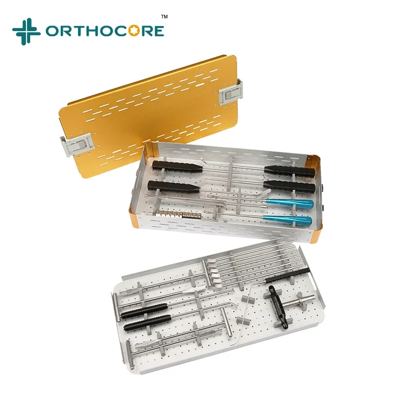 surgery TLIF intervertebral foramen lumbar interbody fusion instrument set