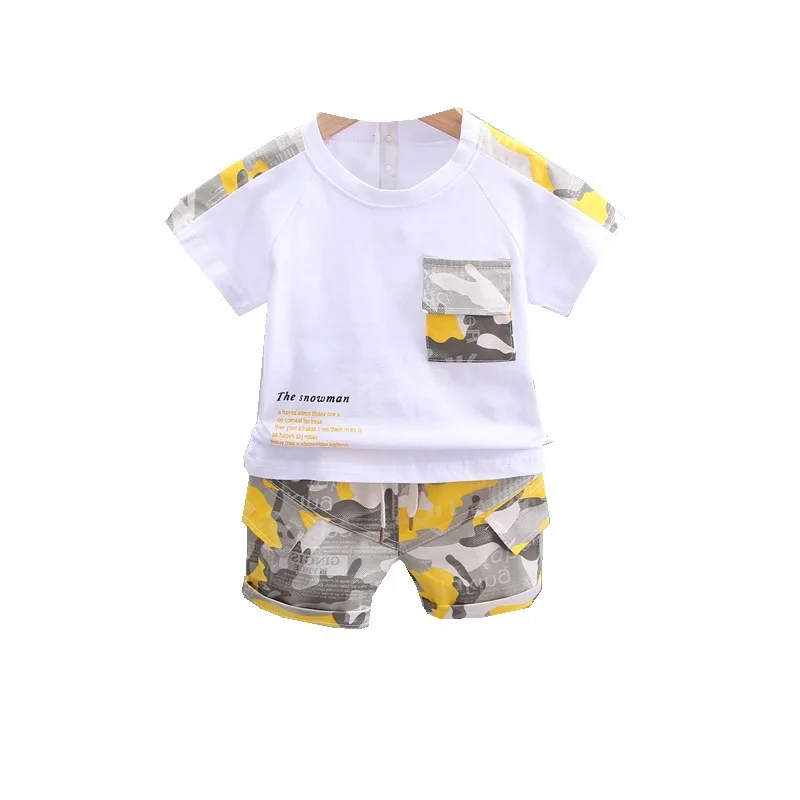 

Spring Summer Fashion Baby Clothes New Children Boys Cotton T Shirt Shorts 2Pcs/sets Toddler Casual Clothing Kids Tracksuits