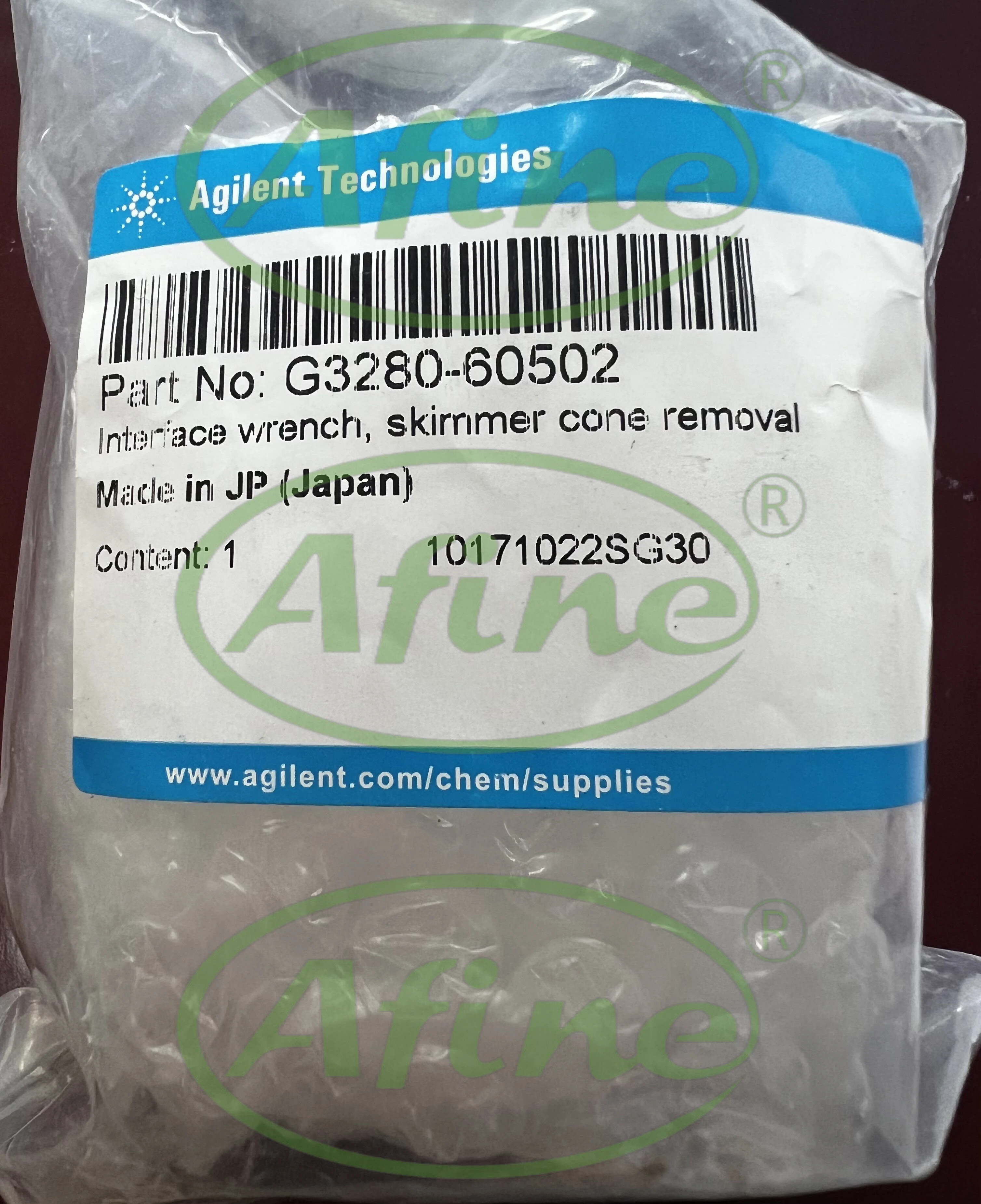 

AFINE Agilent G3280-60502 Skimmer Cone Interface Wrench for ICP-MS