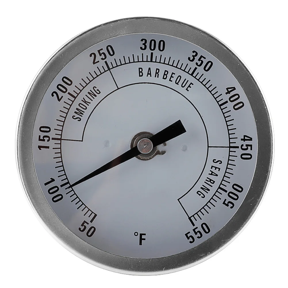 Thermomètre de cuisson en acier inoxydable pour four, cuisson des aliments, thermomètre à cadran multifonction domestique pour la cuisine, jauge de température de la viande