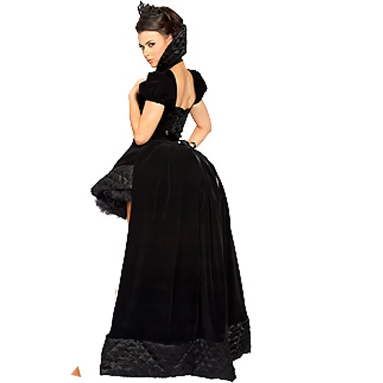 Frauen Teufel Kostüm orm Role-plang Cosplay Lange Dr Ballkleid Halloween Par Königin Outfit Bühne Leistung Kostüm