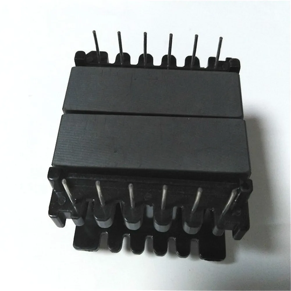 Power transformer EE50 EE50 ferrite  core with 2pairs core and  vertical bobbin 6+6  pins 12pins 1set/lot free shipping