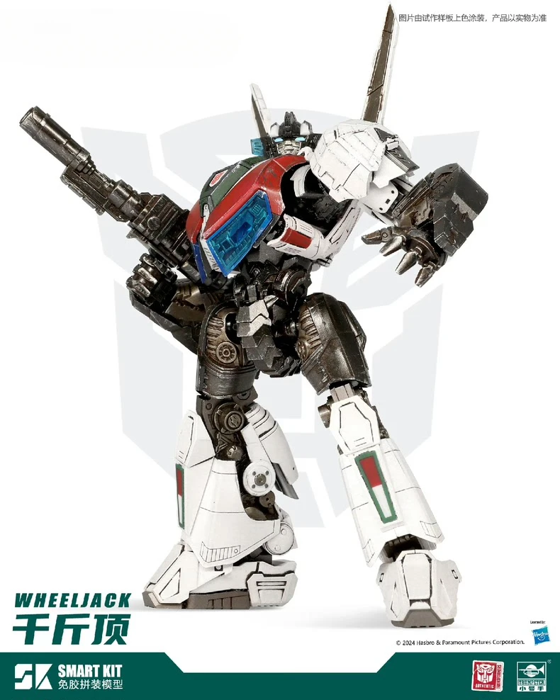 In Stock New Products TRUMPETER SK11 SK-11 Wheeljack Movable Doll Glue-free Movable Assembly Model Collection Gift Anime Figure