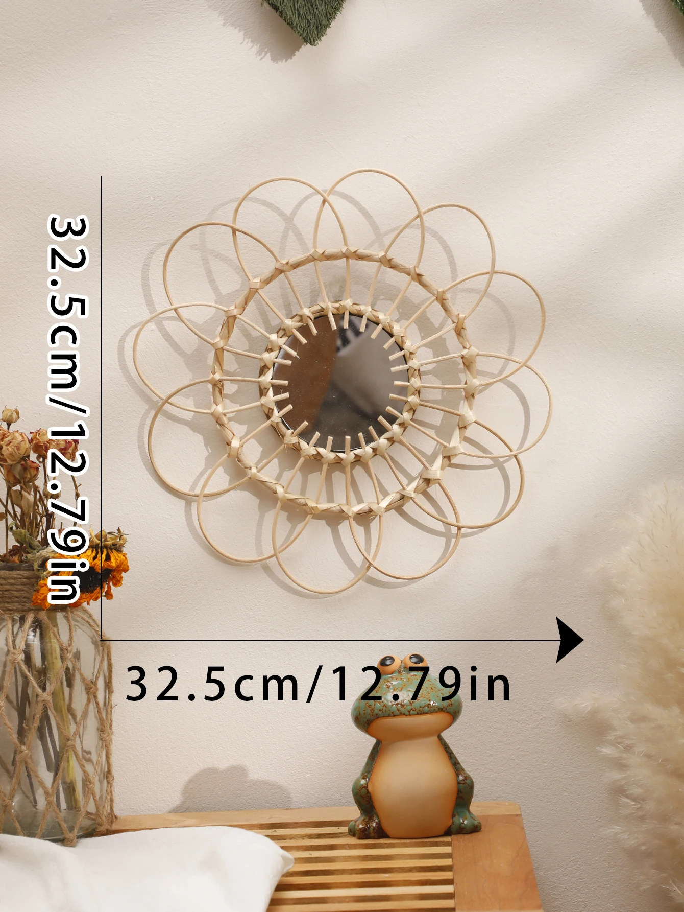 장식 거울 손으로 짠 벽 예술 벽 거울 수제 거울 벽 장식 룸 Decors 침실 거실 선물에 대한 미적