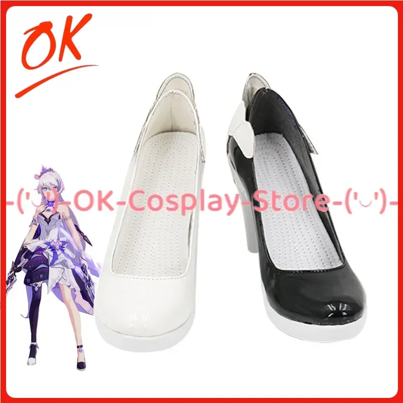 

[На заказ] Honkai Impact 3 Kiana Kaslana, обувь для косплея, костюм для ролевых игр, реквизит, ботинки из искусственной кожи на Хэллоуин, карнавал и вечеринку