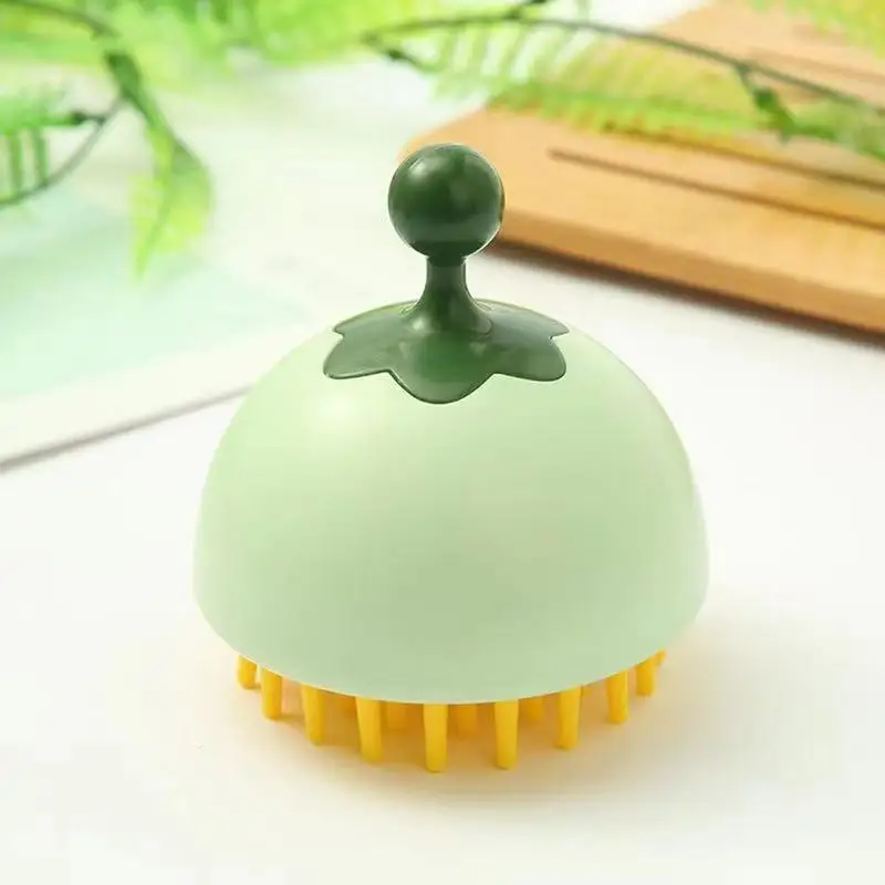 Portable Scalp Scrubber Manual Cat Grooming Brush Scalp Stimulating Scalp Scrubber Cat Brush, Cat Reward Beauty Salon Candy Bru