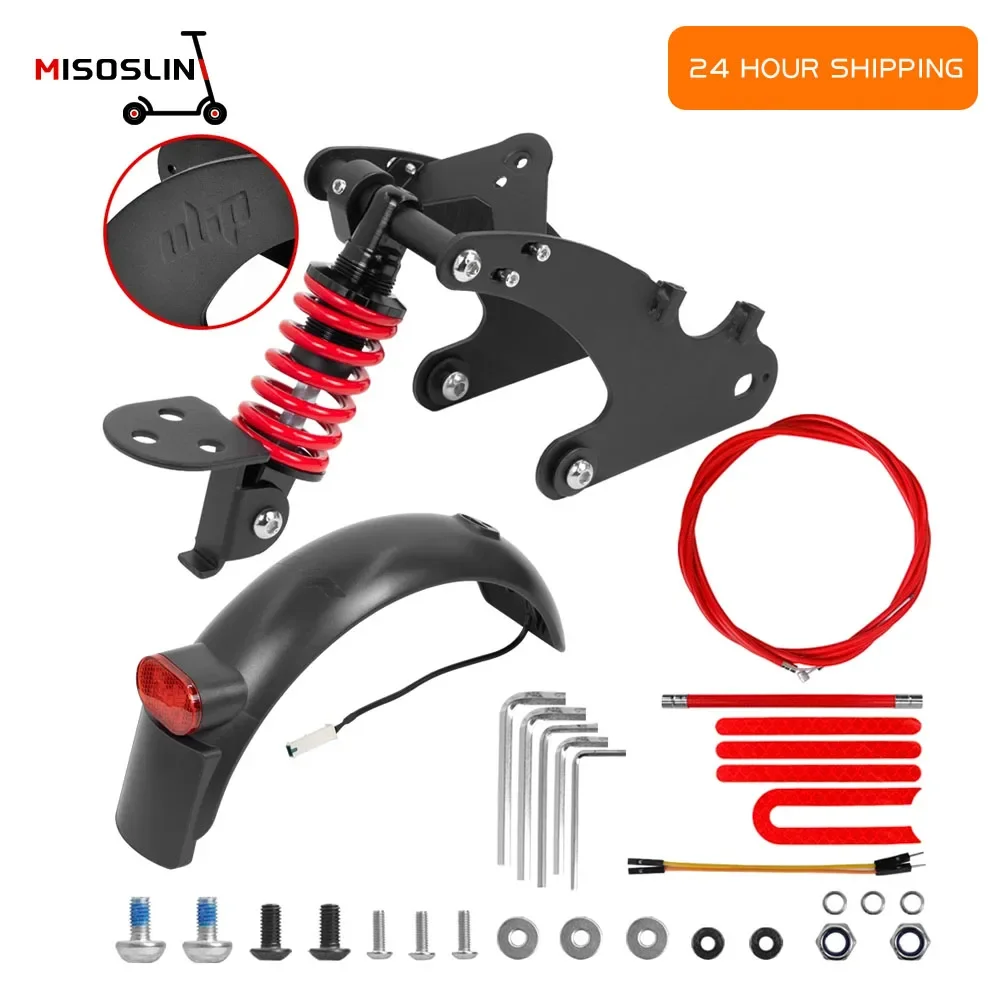 Rear Suspension Fork Kit Modifited Accessories For Xiaomi M365 Pro Pro2 Electric Scooter High Quality Rear Shock Absorber Parts