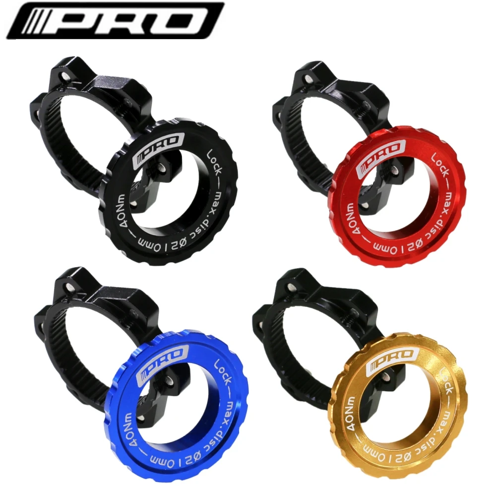 IIIPRO Centerlock to 6 holes Rotor Adapter with Lockring Bike Adapter for Centerlock Convert to 6 Bolts Rotor Disc MTB Road Bike