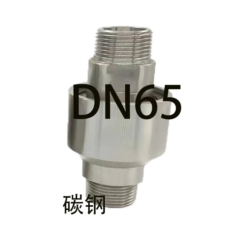 High Pressure Stainless Steel 360° Rotary Universal Joint Straight Through Swivel Fitting for Water Oil Air Spray Equipment