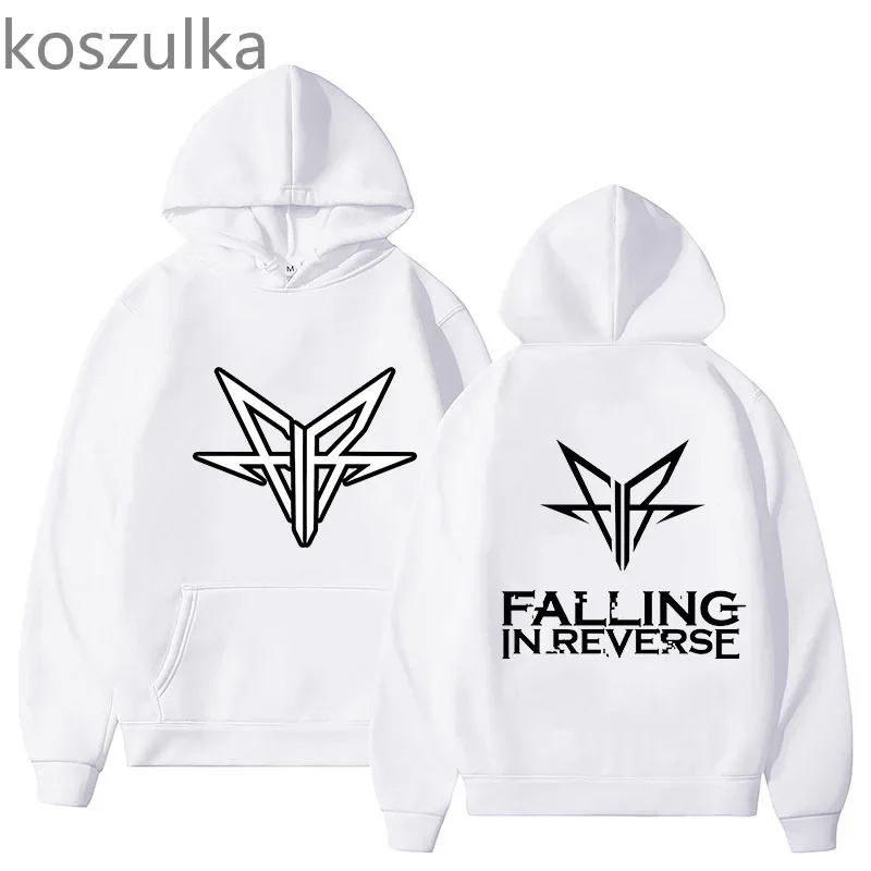 2024 New Falling in Reverse The Popular Mons Hoodies Men Women Retro Aesthetic Fashion Oversized Sweatshirt Pullover Hooded Tops