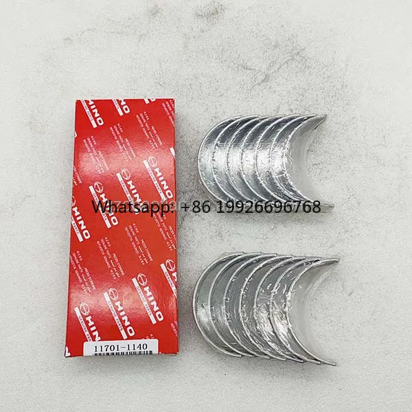 

Diesel Engine Parts 11701-1140 Main Bearing HI-NO J08C Engine Main Bearing 11701-1140