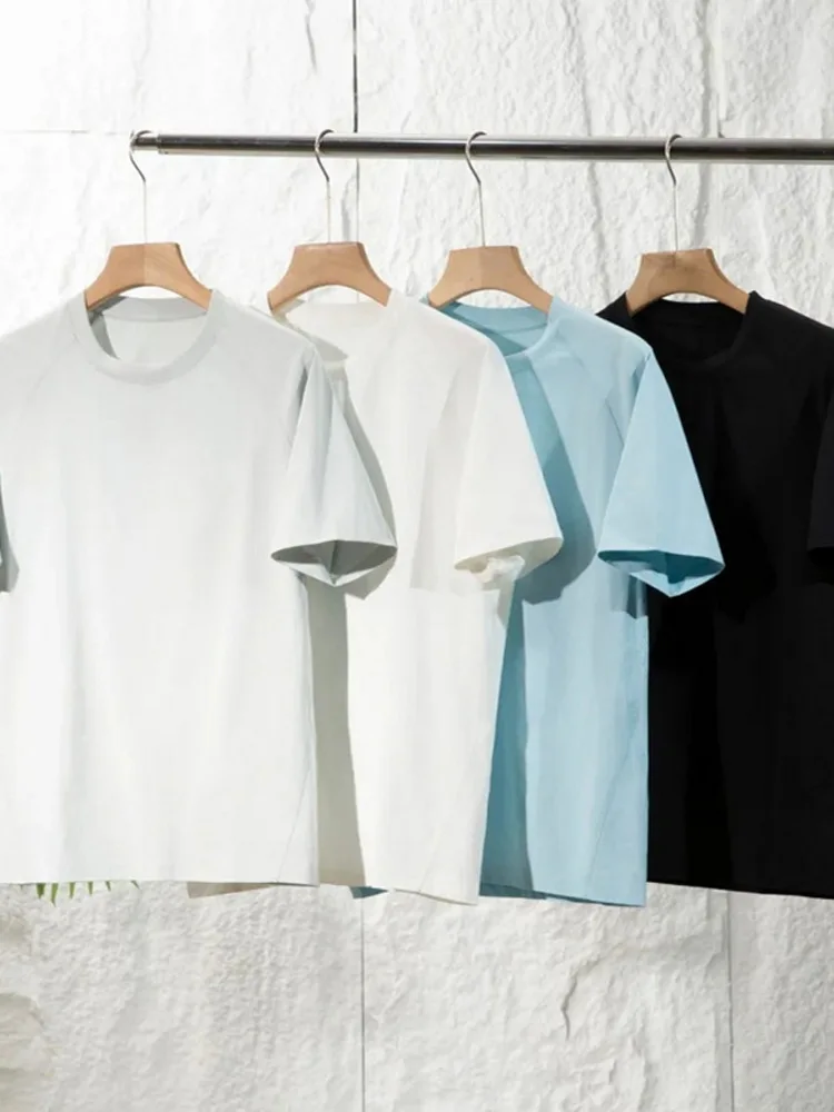 

Новая мужская легкая хлопковая футболка Qui Dry Feel ort Sve, повседневный круглый топ Ne f Sve для летних видов спорта на открытом воздухе