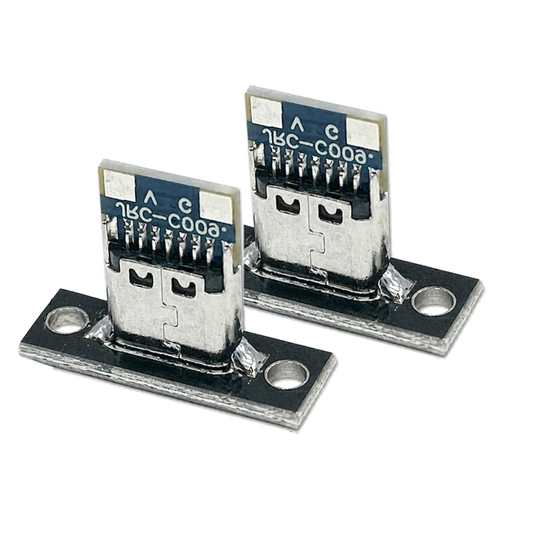 Type C Jack 2 Pin 4 Pin Charging Port USB 3.1 Socket With Screw Plate For Fixing Plate Connector Jack Parts Connector Jack Parts