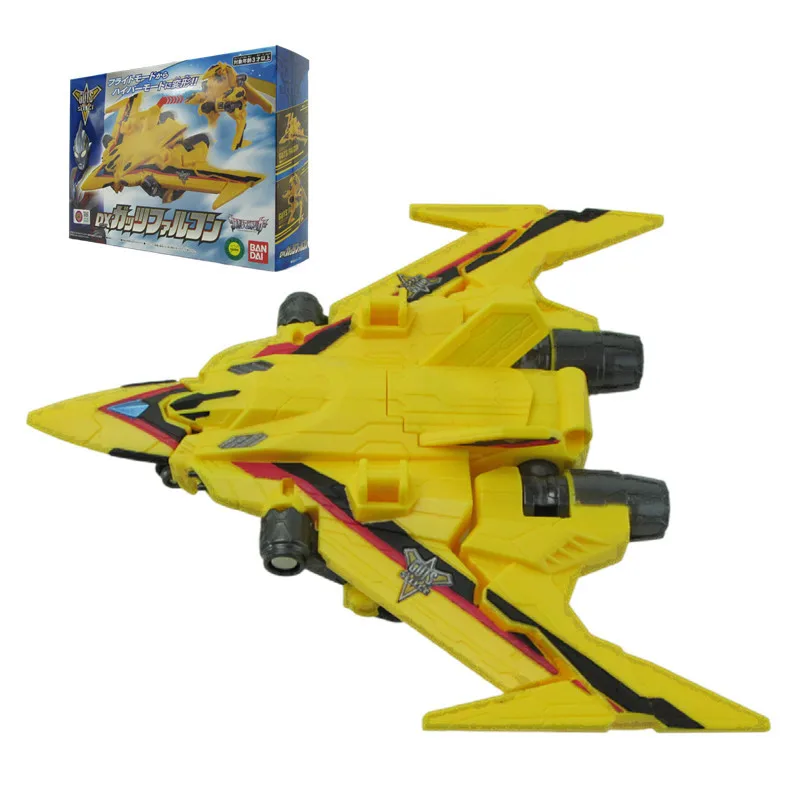 

Bandai Official Ultraman Trigger DX Falcon Jet Toy Two Forms Model for Boys Cosplay Collectible Christmas gifts for children