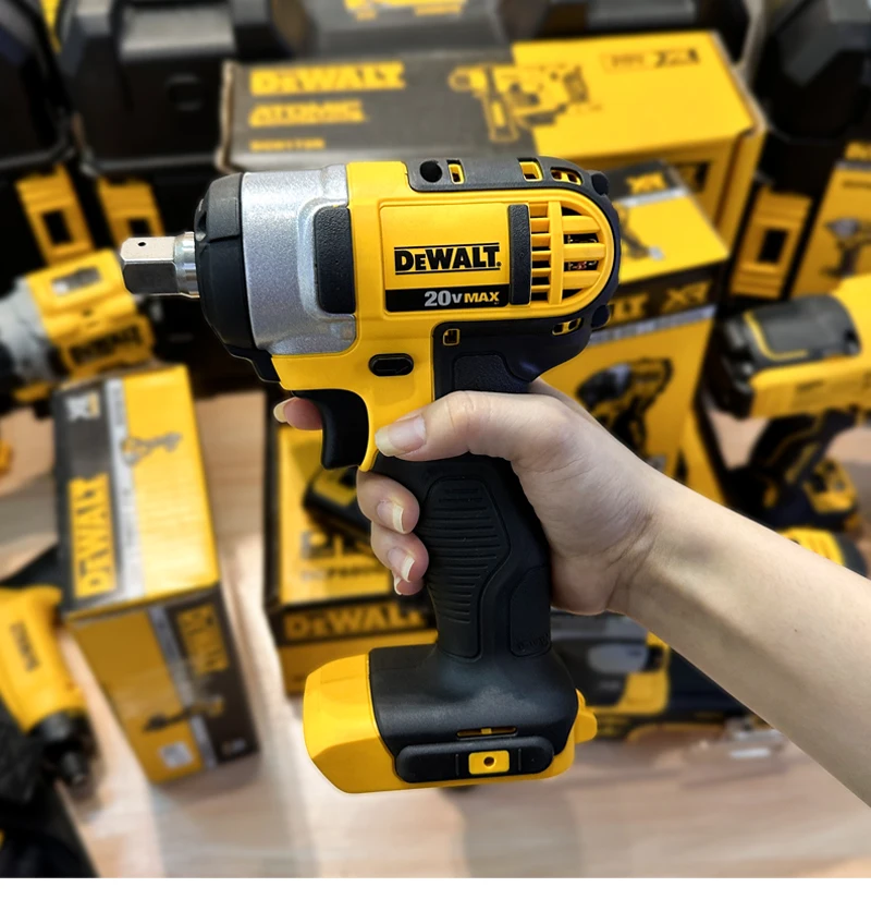 DEWALT 20V Compact Impact Wrench DCF880 203NM Electric Screwdriver 1/2in Cordless Wrench Power Tools 2300RPM 2700IPM