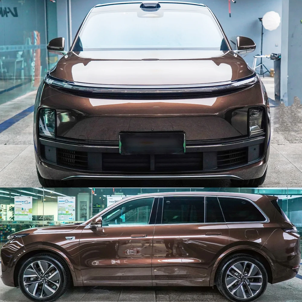 

Liquid Metal Pyrite Brown Car Vinyl Film With Air Release Technology Car Wrap Sticker Motorcycle Auto Modification Accessories