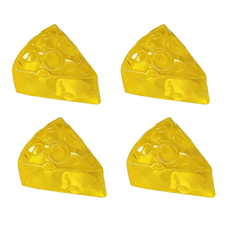 Squishy Honey Cheese Square Fidgets Toys Super Soft Mochi Cheese Squeeze Toy Funny Anti-stress Sensory Toy Adults Fun Gifts view 5