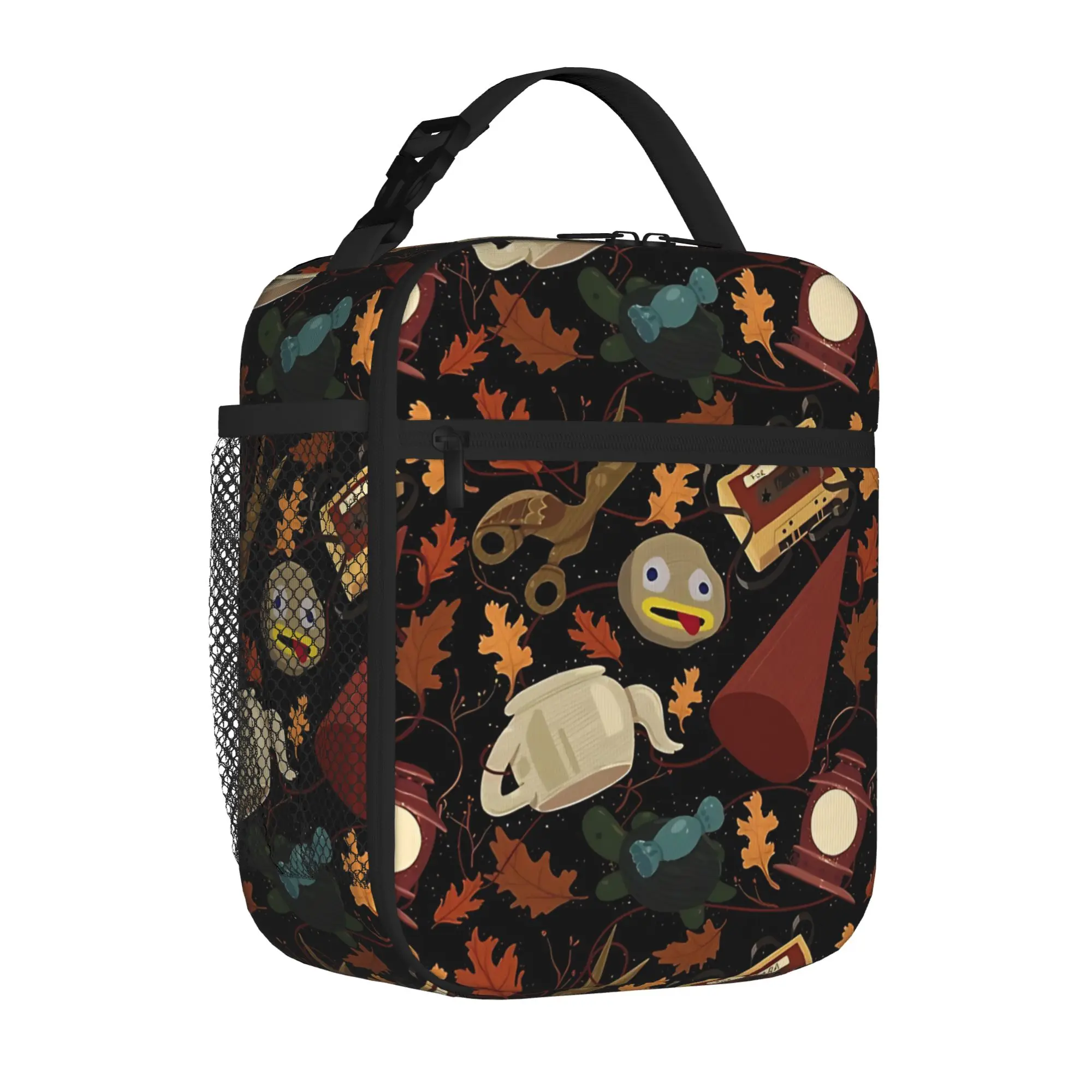 1 Piece Portable Lunch Container wanderers Zipper Closure Durable Pocket OTGW For Lunch Box Bag