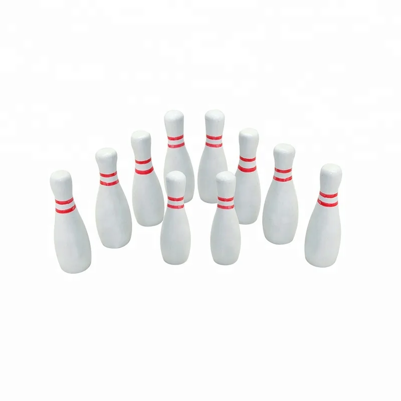 

wooden white bowling set for kids indoor and outdoor game,Lawn Bowling Game Skittle Ball