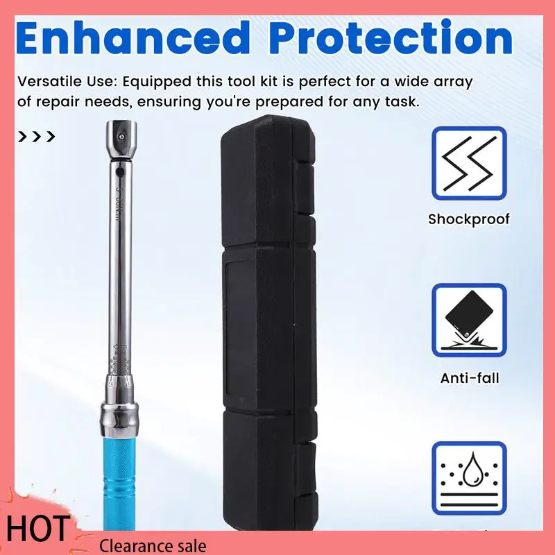 

A88Z Torque Wrench Interchangeable 5-60Nm 9X12mm Square Drive Accuracy 3% Car Repair Maintanence Spanner