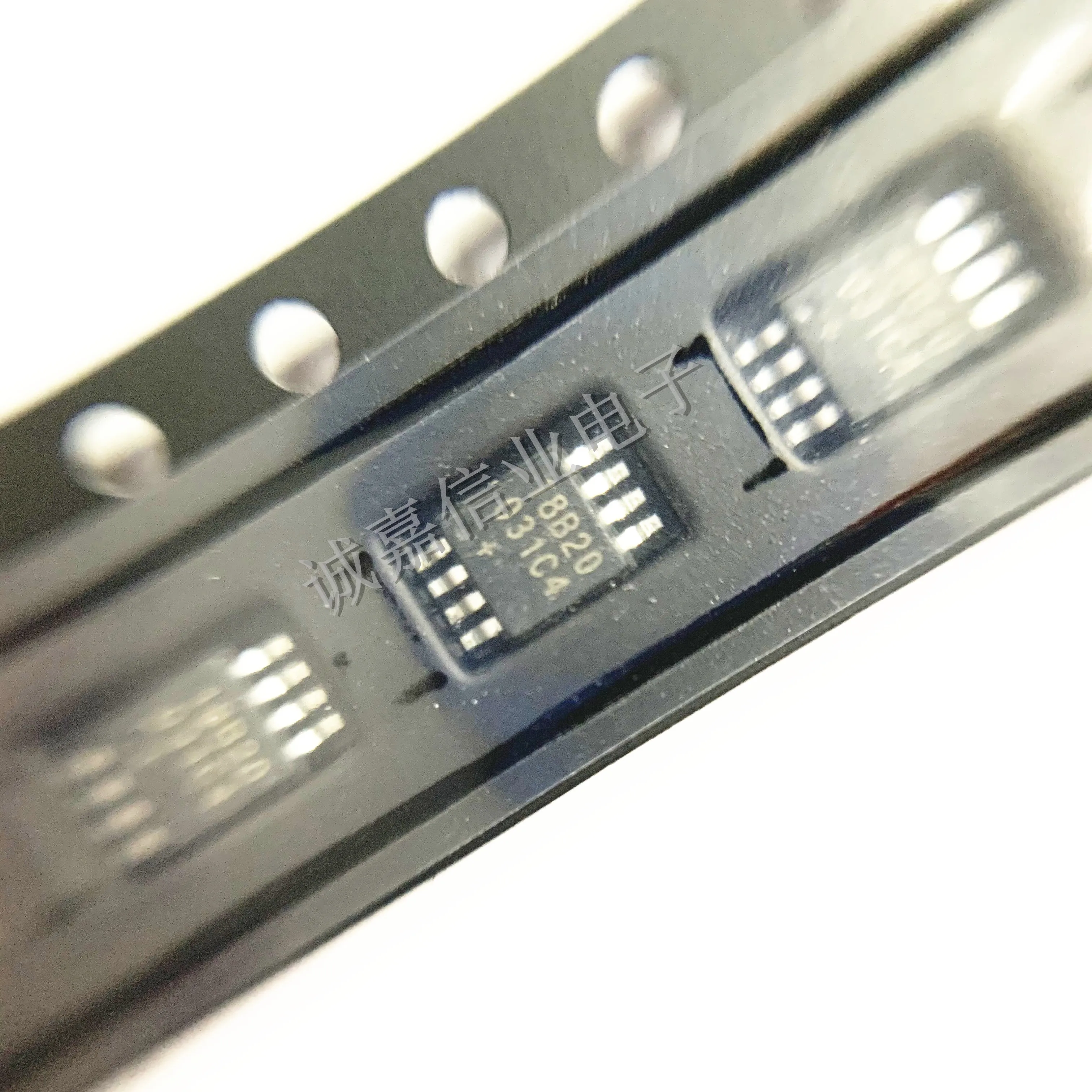 10 pz/lotto DS18B20U + T&R MSOP-8 DS18B20U Termostati Risoluzione Programmabile Termometro Digitale A 1 Filo