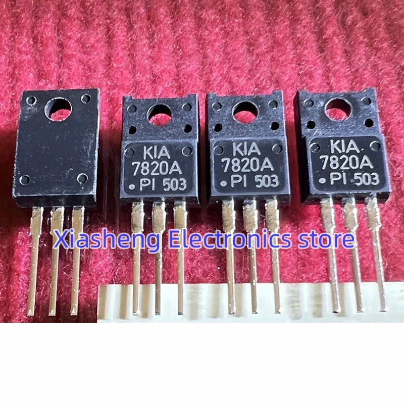 

New Original 10Pcs KIA7820A KIA7820API TO-220F Transistor In Stock Good Quality