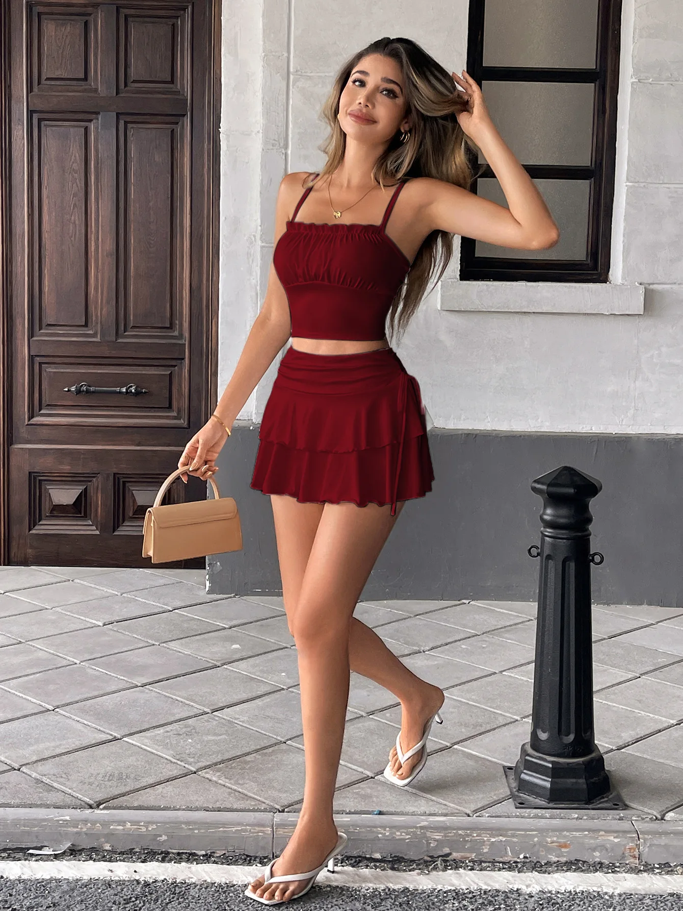 Sophisticated Skirt Premium Commuter Workwear Skirt Luxurious Sumptuous Summer Skirt Everyday Versatile Minimalist Skirts